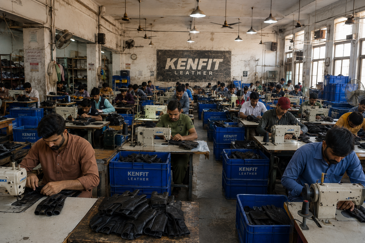How Leather Gym Gloves Are Manufactured: Inside the Production Process