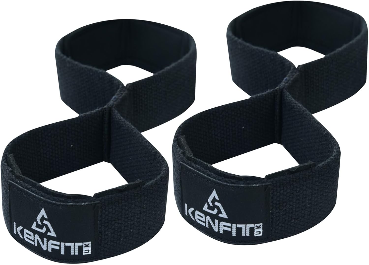 Figure 8 Lifting Straps with Padded Wrist Support for Deadlifts